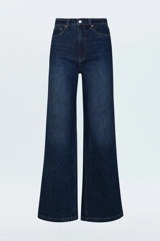 PETITE Lana High Rise Ultra Wide Jean - Elevation sold by Pistola