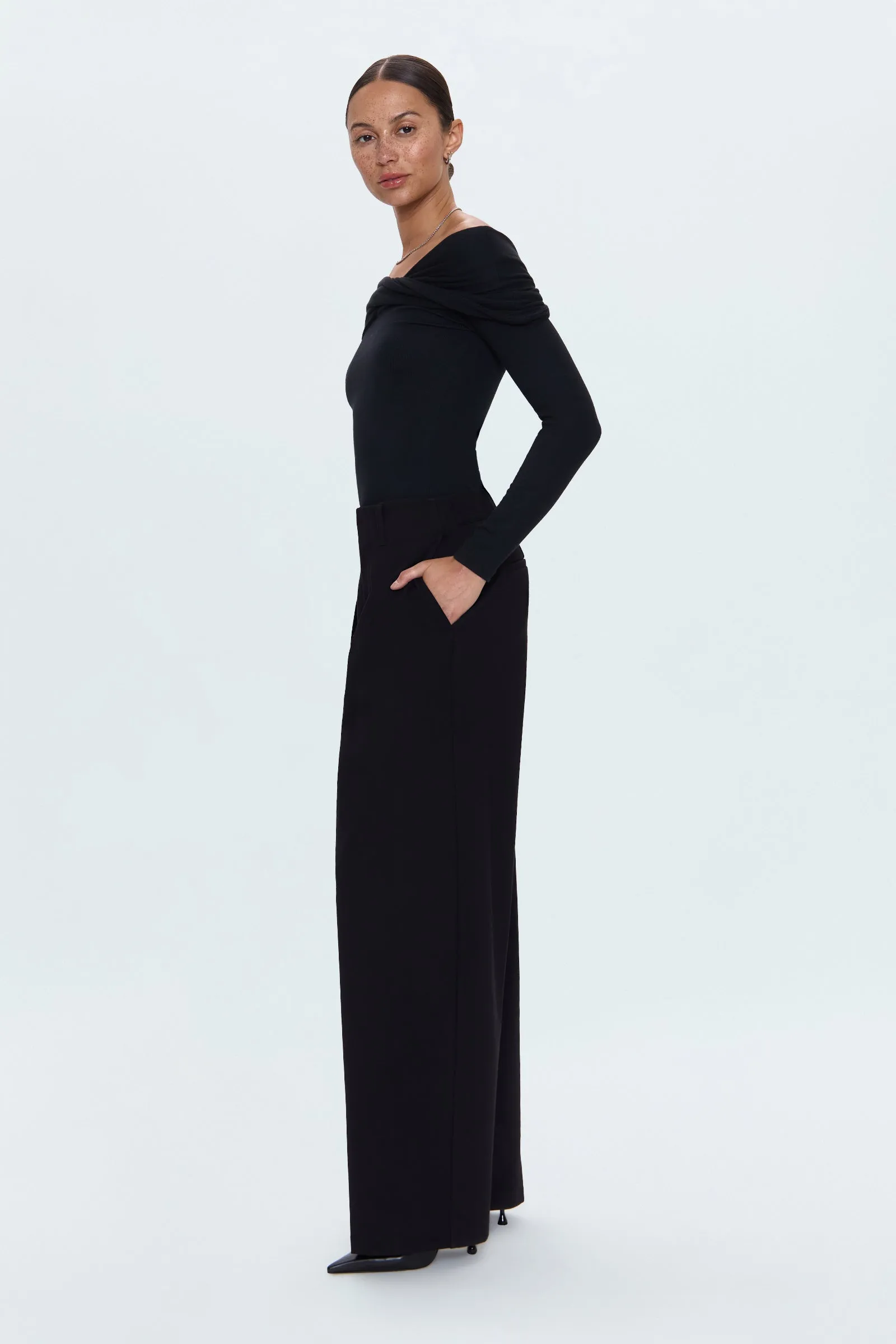 Eden Pleated Barrel Trouser - Night Out sold by Pistola product image thumbnail 2