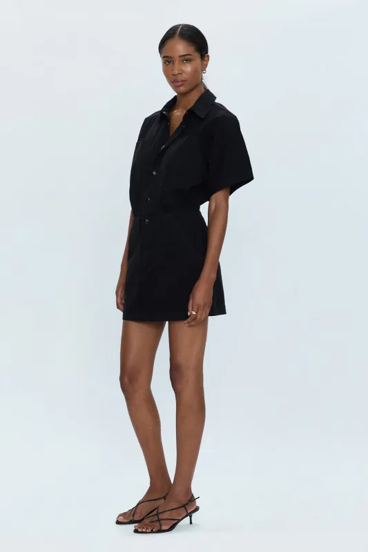 Tully Mini Dress - Fade to Black sold by Pistola