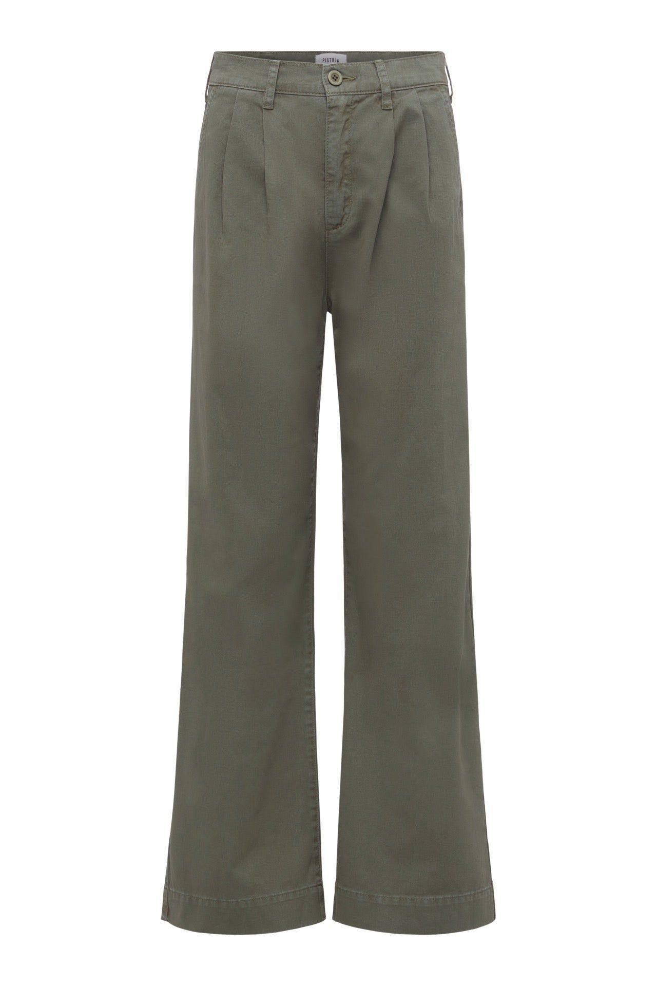 Ellery High Rise Wide Leg Trouser - Garden Green sold by pistola product image thumbnail 5