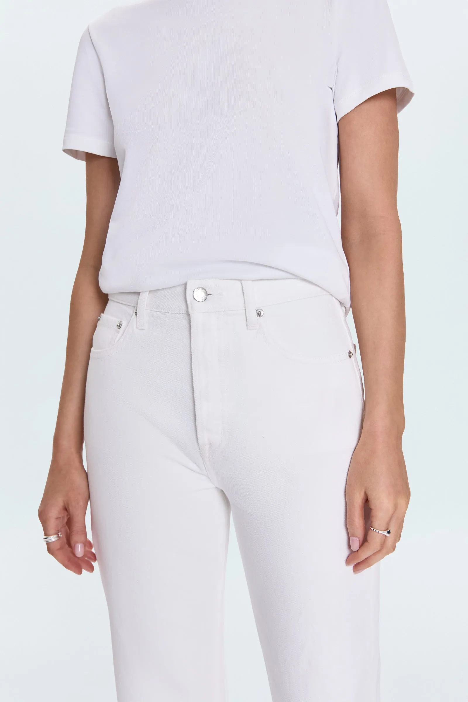 Cassie Super High Rise Straight - Paper White sold by Pistola product image thumbnail 4