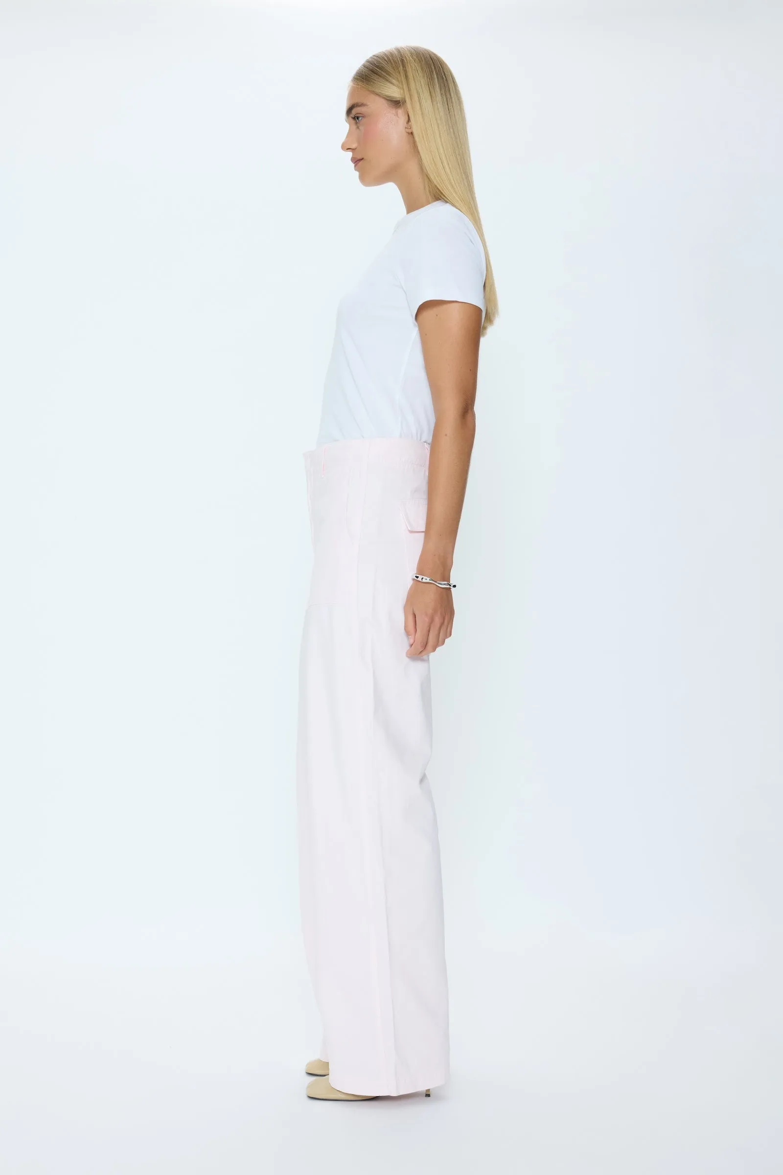 Wren Relaxed Straight Utility Pant - Ice Pink sold by Pistola product image thumbnail 2