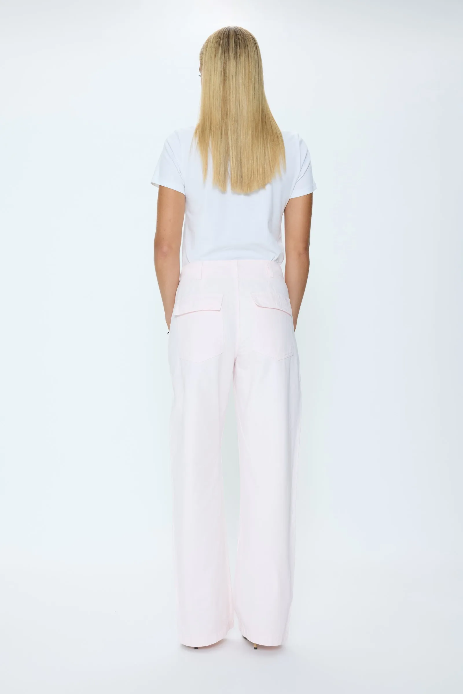 Wren Relaxed Straight Utility Pant - Ice Pink sold by Pistola product image thumbnail 4