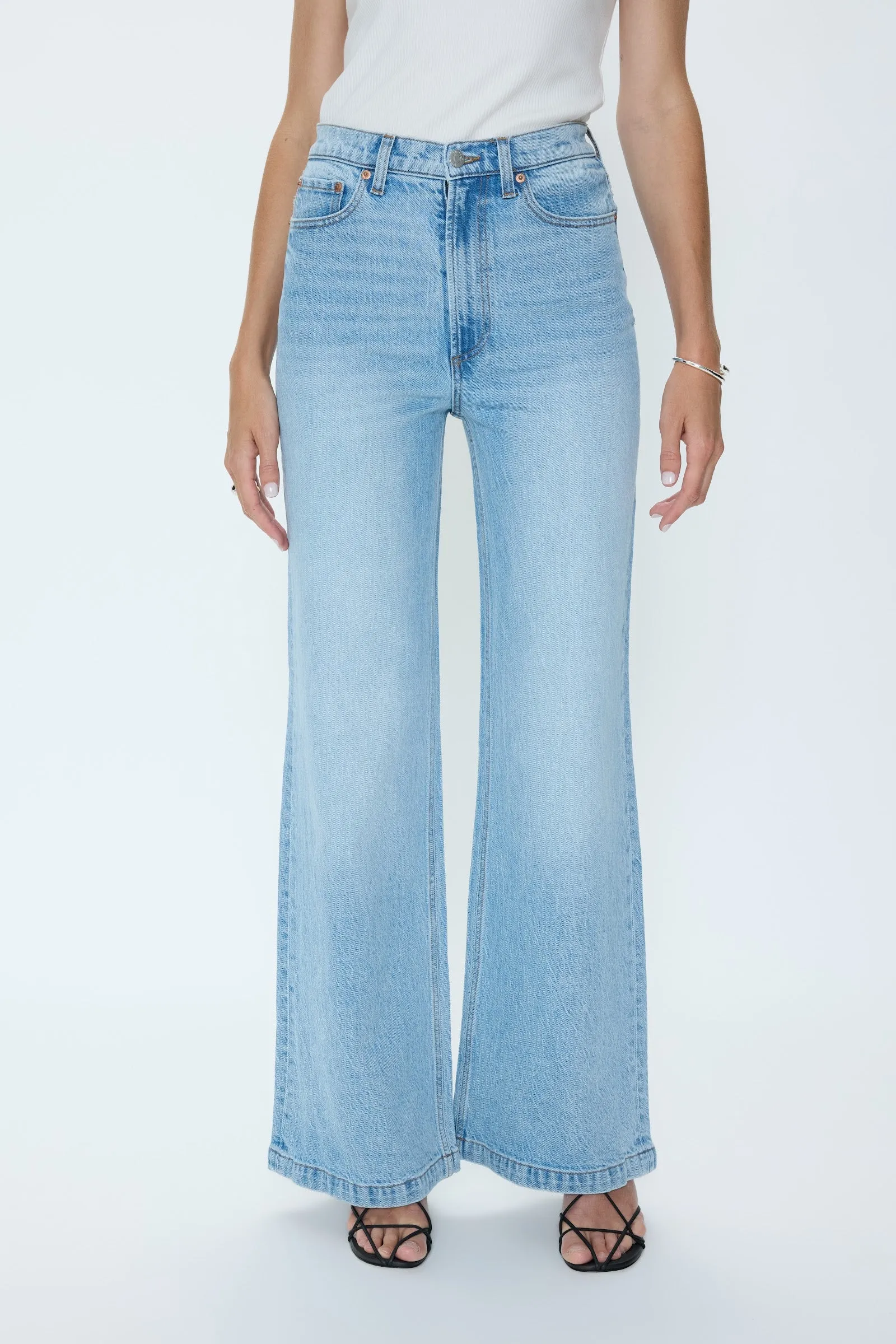 Lana High Rise Ultra Wide Leg Jean - Perspective sold by Pistola product image thumbnail 4