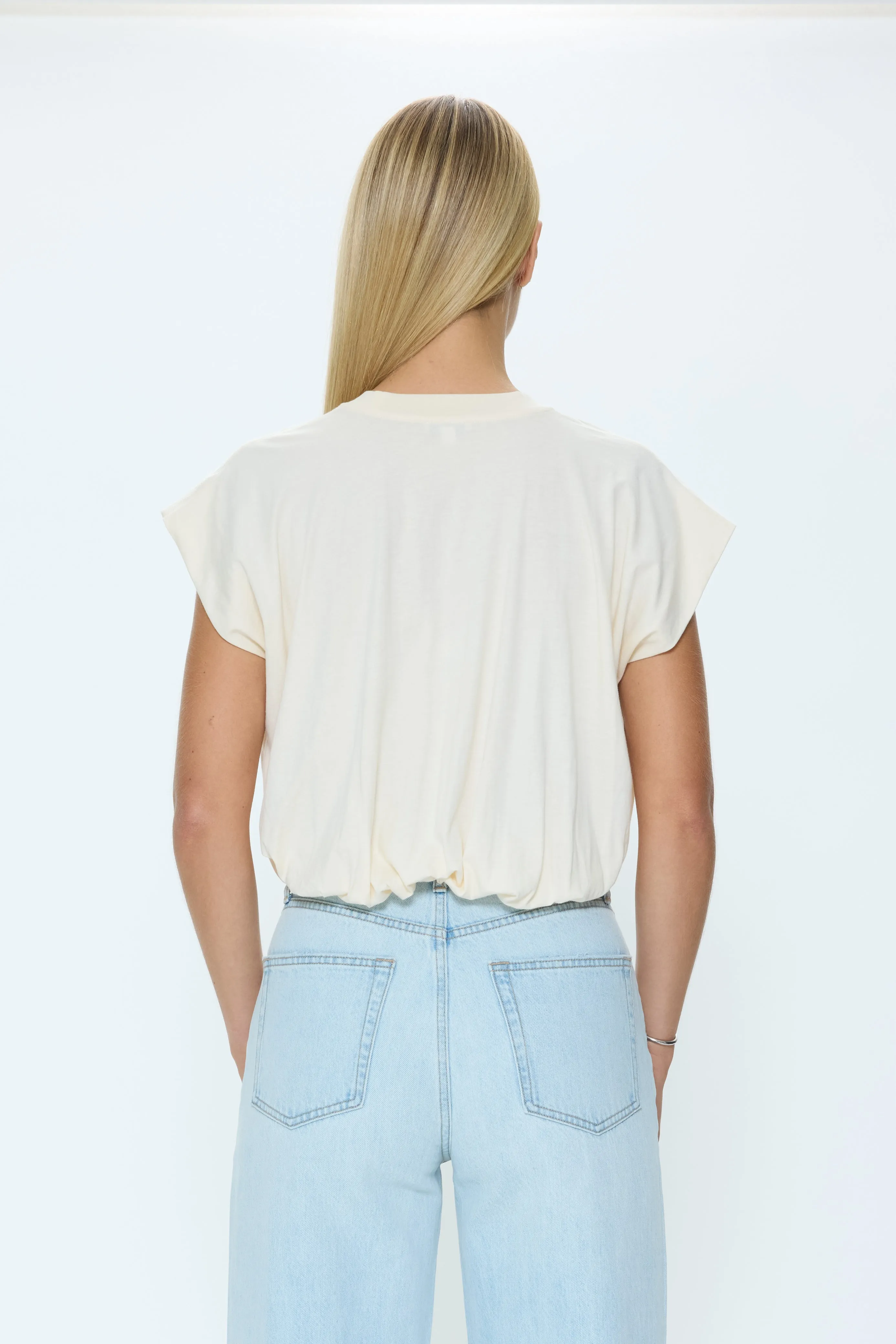 Millie Bubble Tee - Le Blanc sold by Pistola product image thumbnail 4