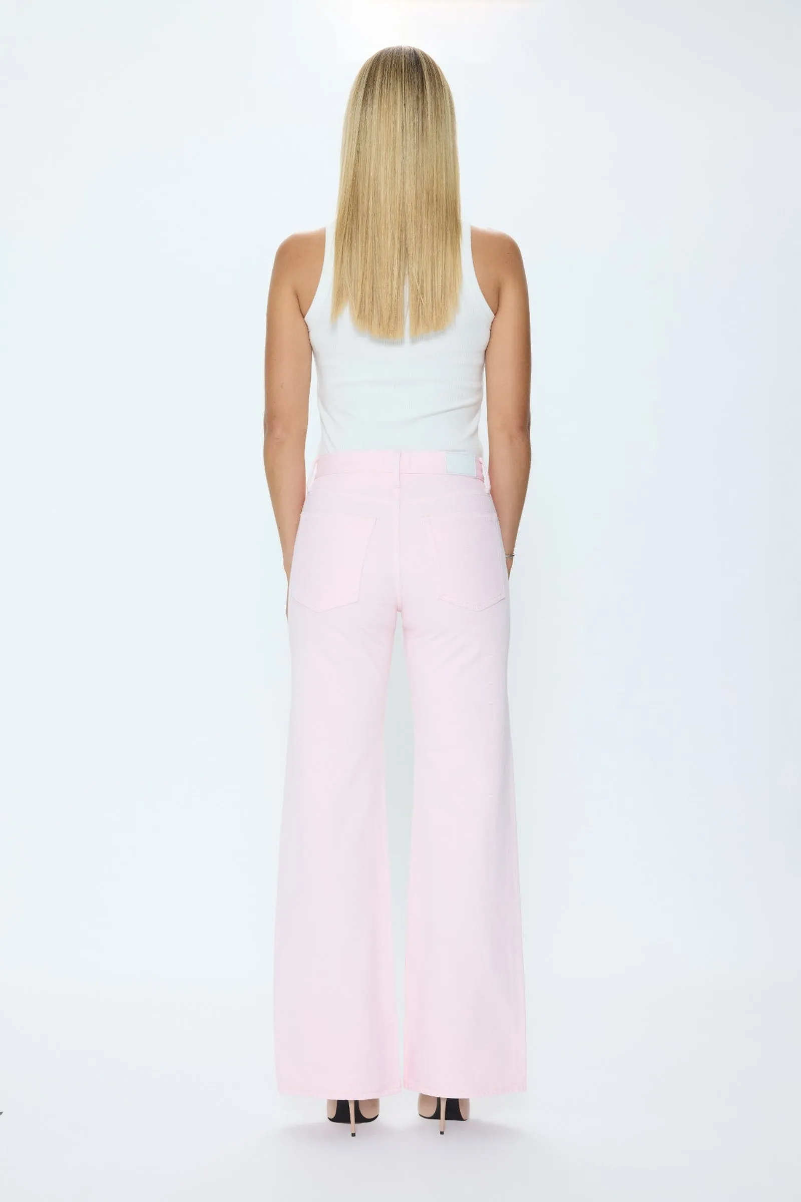 Larsen Relaxed Flare Jean - Blush sold by Pistola product image thumbnail 3