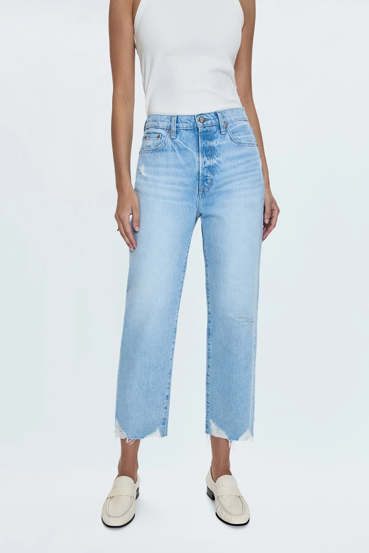 Cassie Super High Rise Straight Jean - Leisure Vintage sold by Pistola product image thumbnail 2