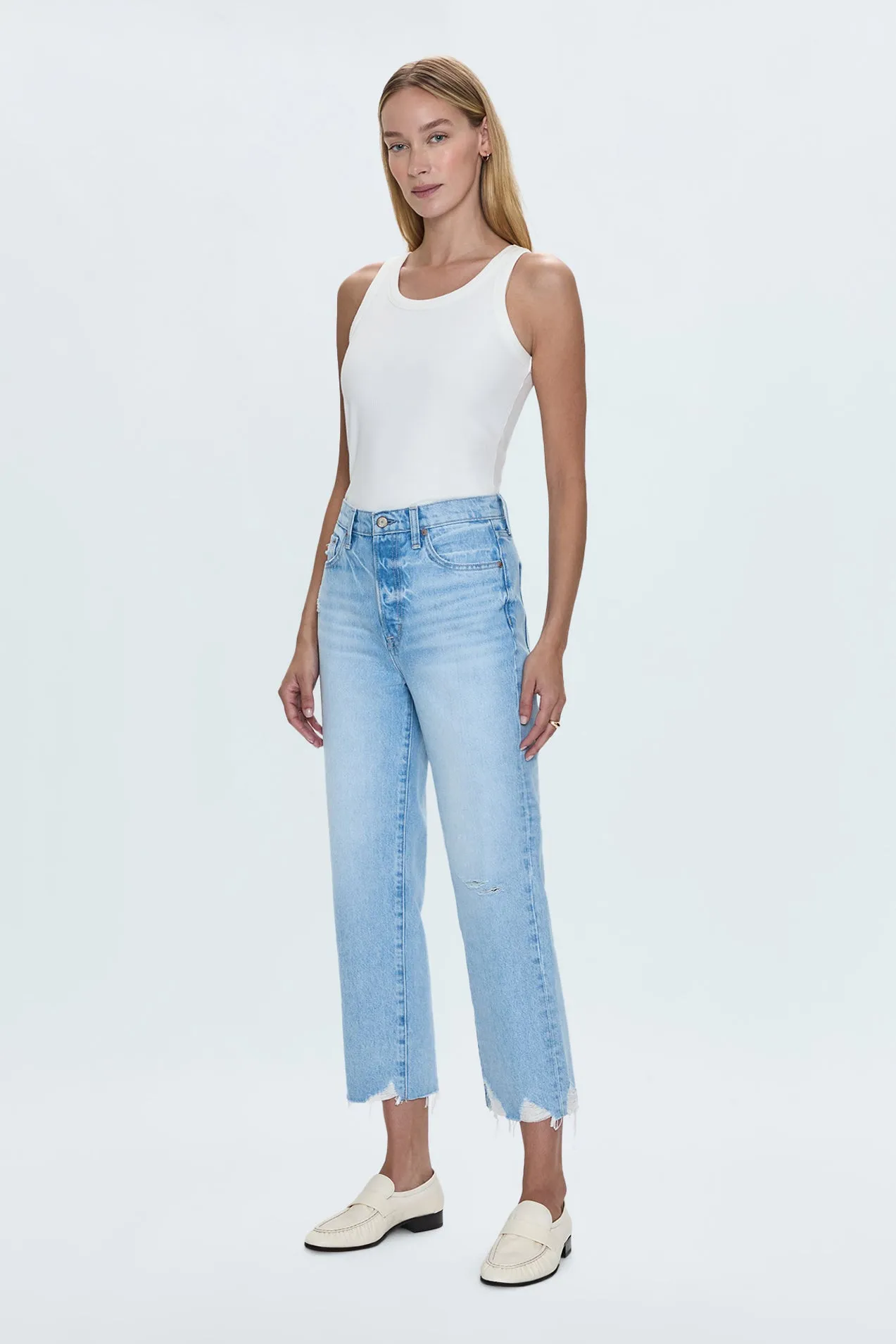 Cassie Super High Rise Straight Jean - Leisure Vintage sold by Pistola product image thumbnail 5