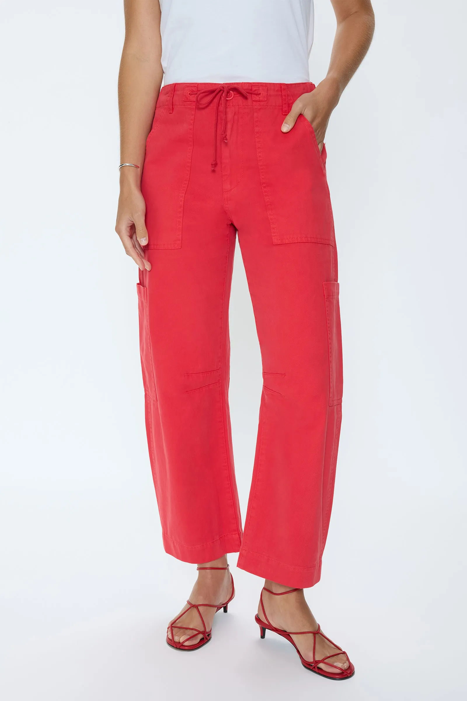 Sabrina Curved Utility Pant - Maraschino sold by Pistola product image thumbnail 2