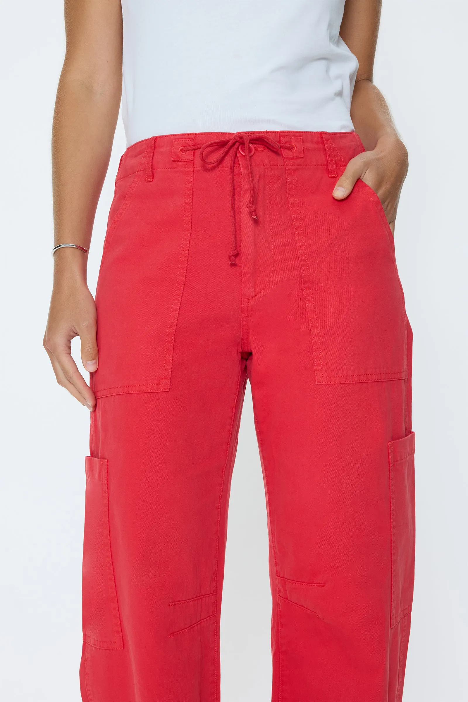 Sabrina Curved Utility Pant - Maraschino sold by Pistola product image thumbnail 5
