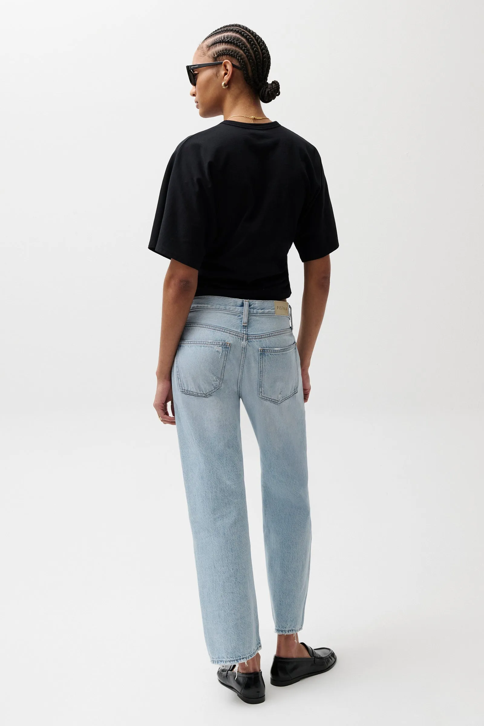 Lexi Mid Rise Bowed Straight - Dolce Vita Vintage sold by Pistola product image thumbnail 4