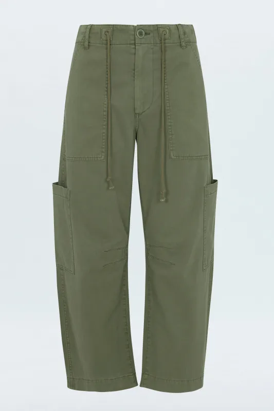 PETITE Sabrina Curved Utility Pants - Meadow sold by Pistola