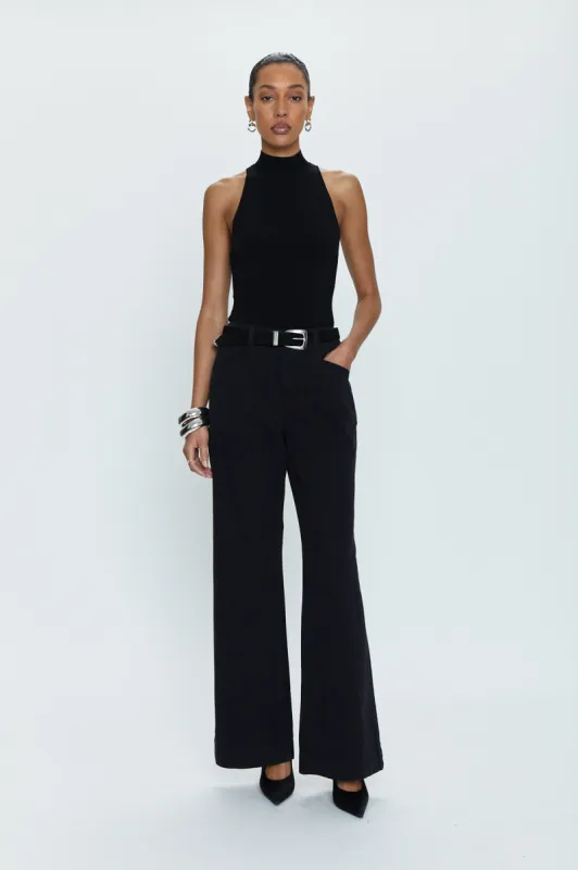 Jasmine High Rise Wide Leg Trouser - Black sold by pistola
