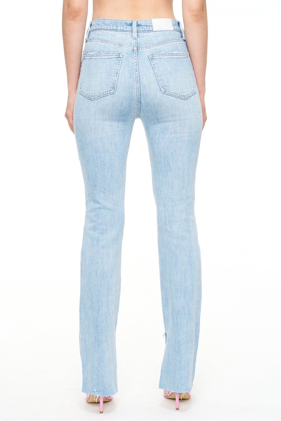 Colleen High Rise Slim Boot - Bay Distressed sold by pistola product image thumbnail 4