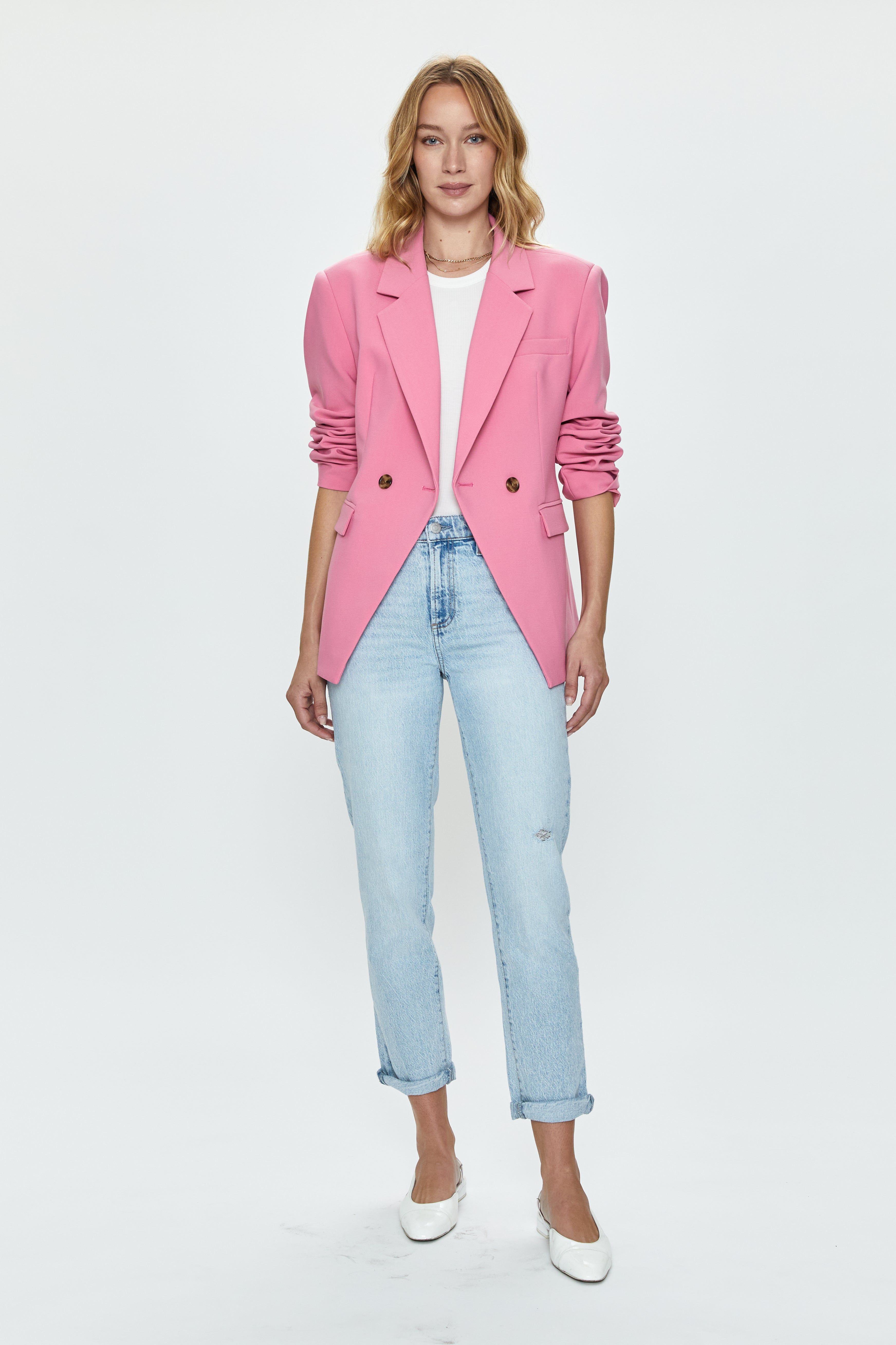 Riley Mid Rise Relaxed Girlfriend Jean - Saint Vincent sold by pistola