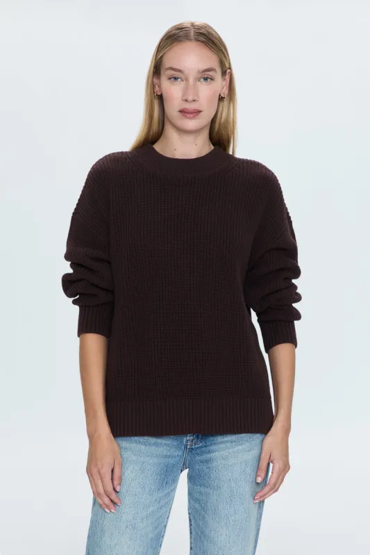 Eve Sweater - Espresso sold by pistola