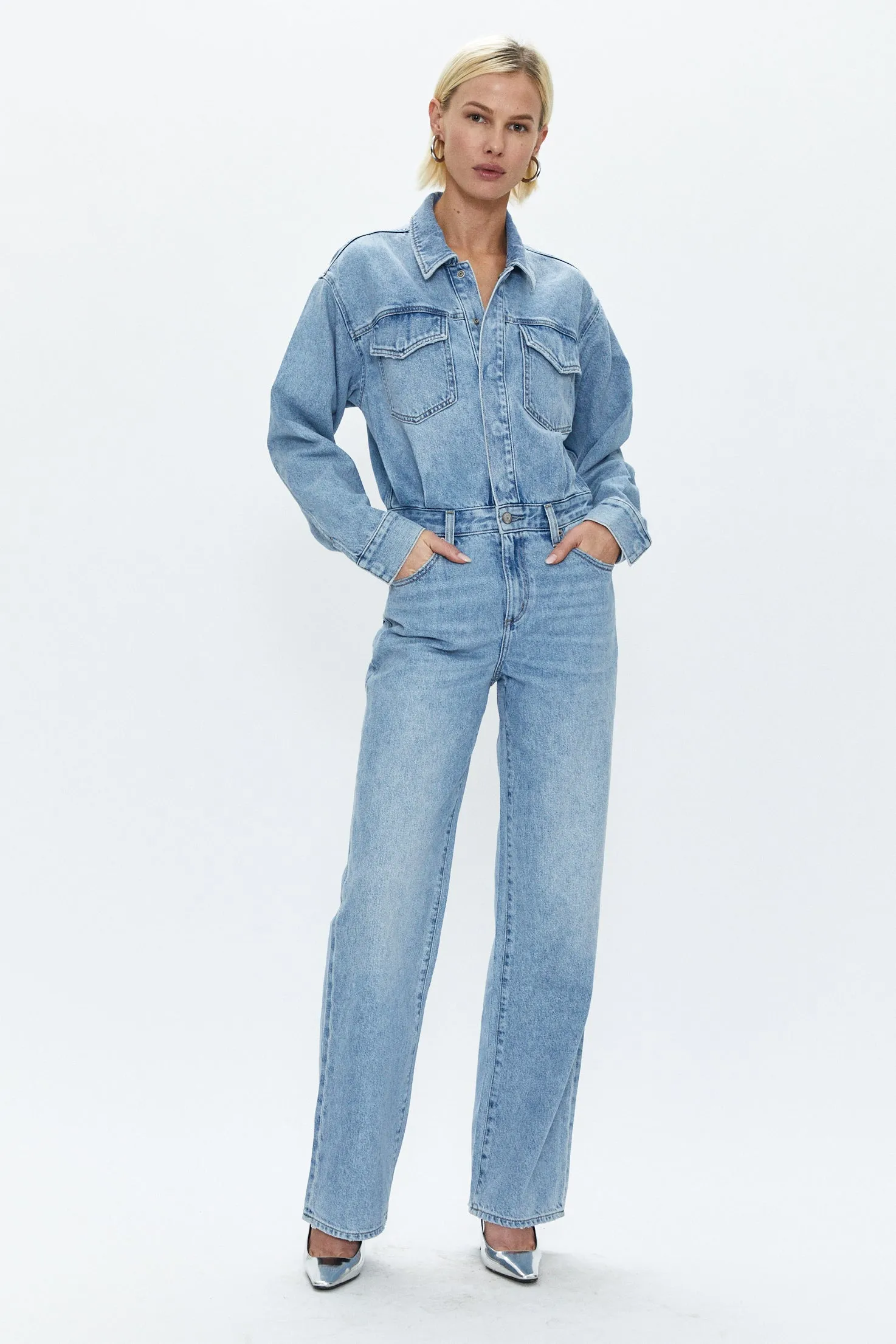 Nikkie Long Sleeve Jumpsuit - Savoy sold by pistola