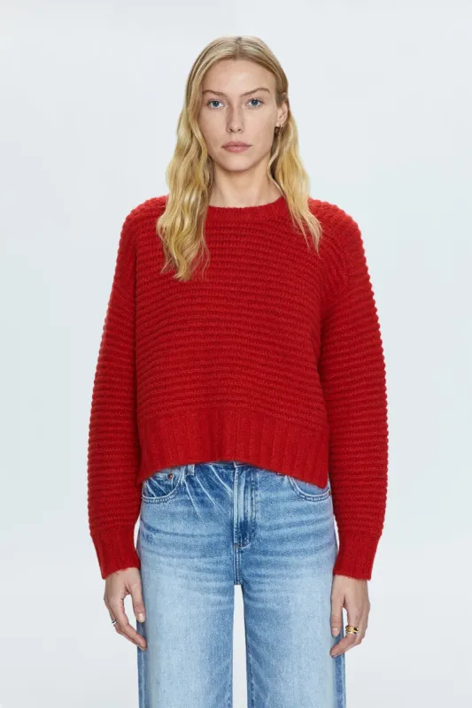 Adina Sweater - Rouge sold by pistola