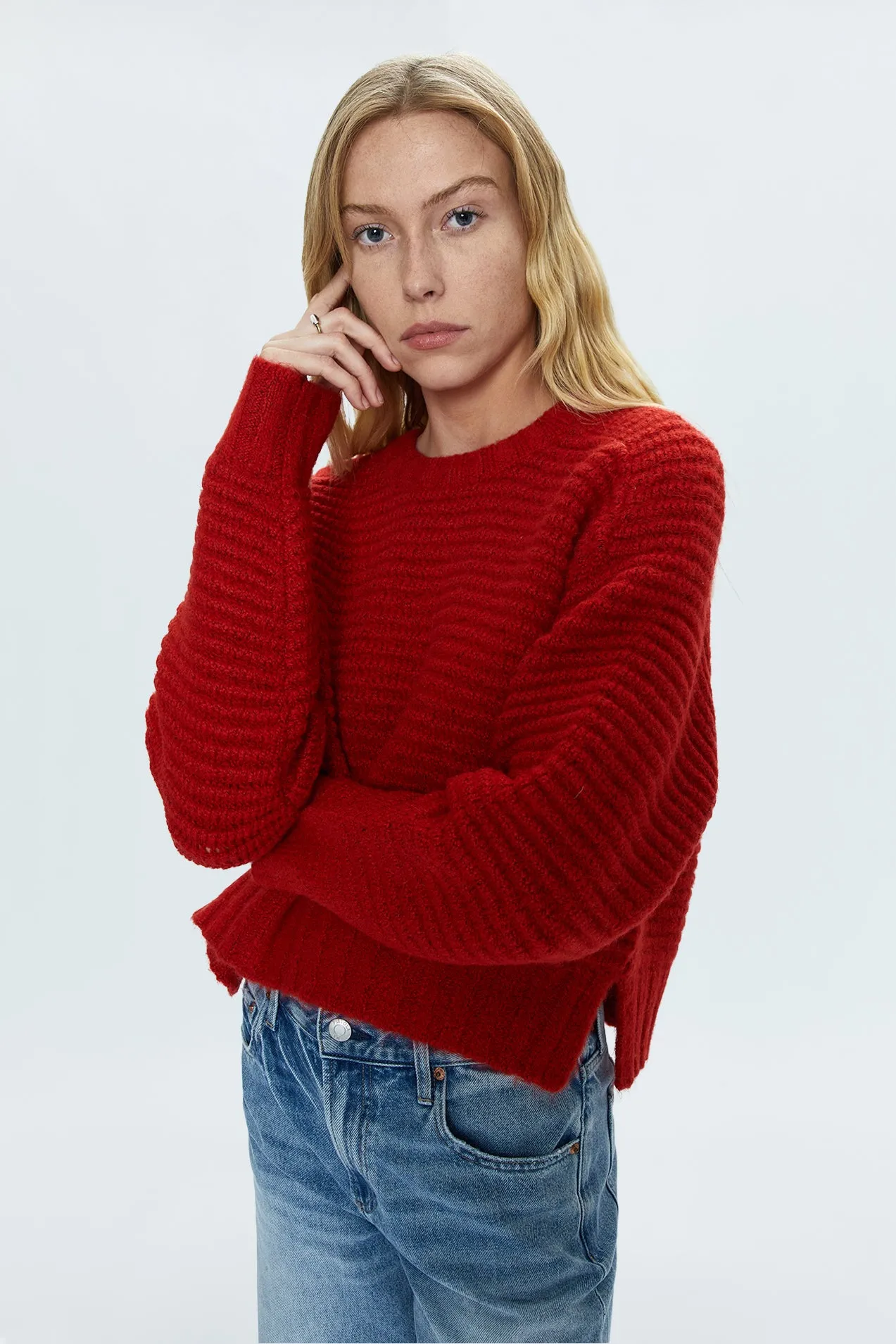 Adina Sweater - Rouge sold by pistola product image thumbnail 3
