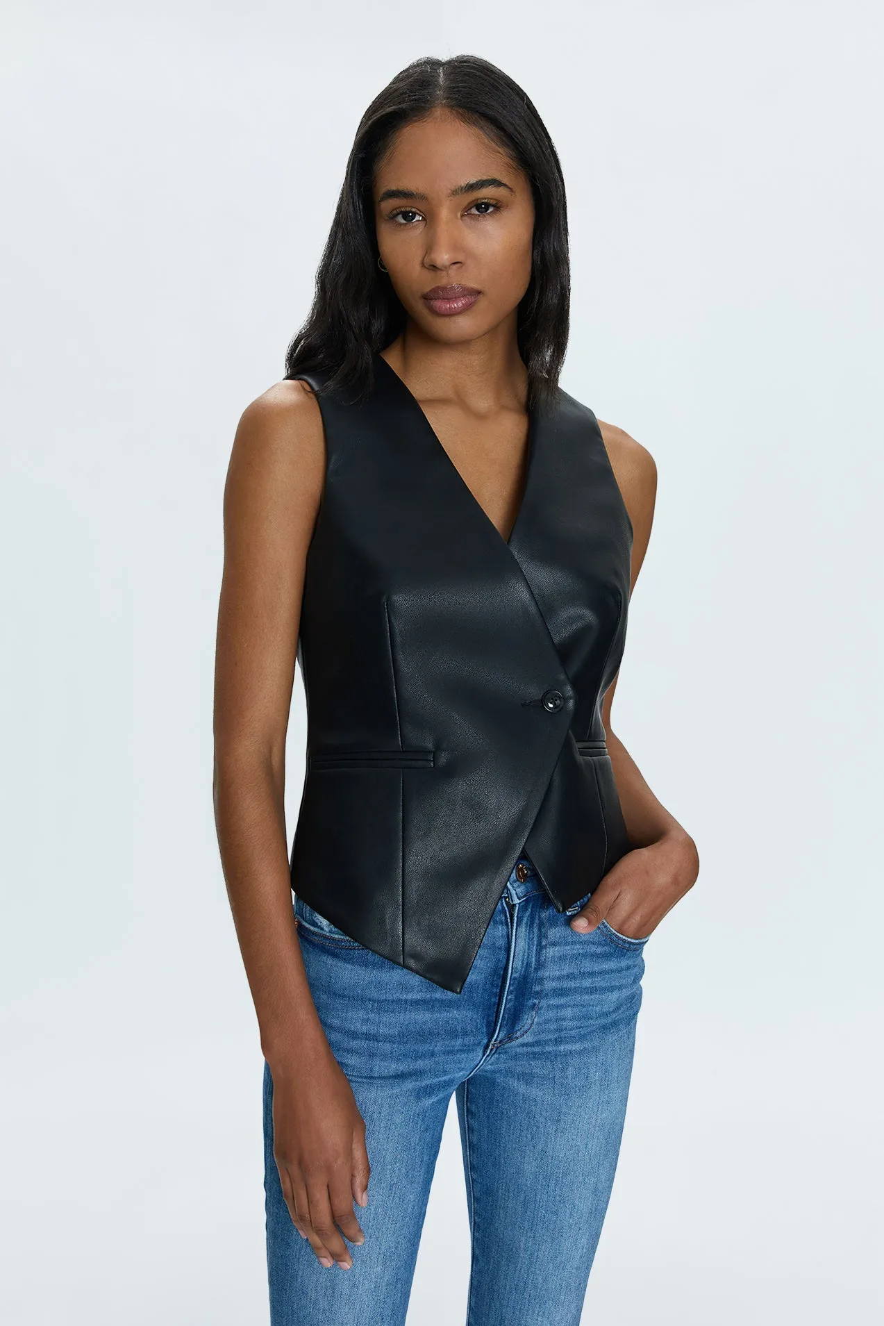 Arabella Vest - Slate Black sold by pistola product image thumbnail 3