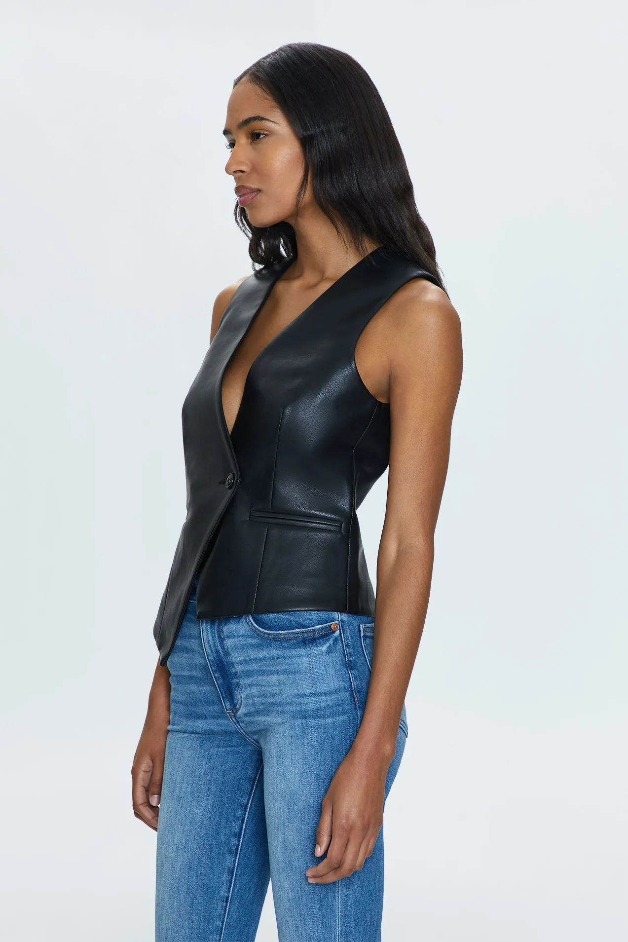 Arabella Vest - Slate Black sold by pistola product image thumbnail 5