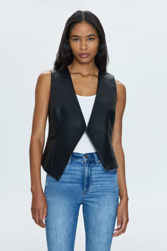 Arabella Vest - Slate Black sold by pistola