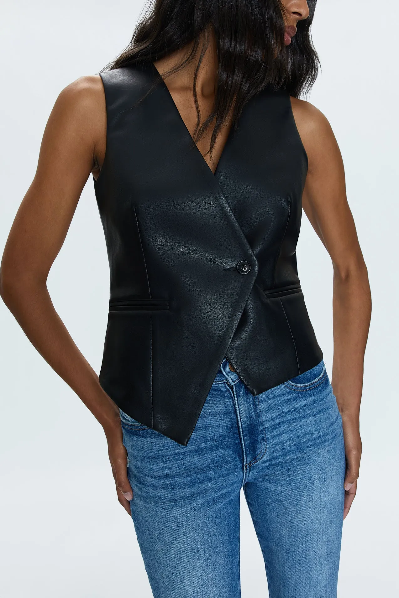 Arabella Vest - Slate Black sold by pistola product image thumbnail 2
