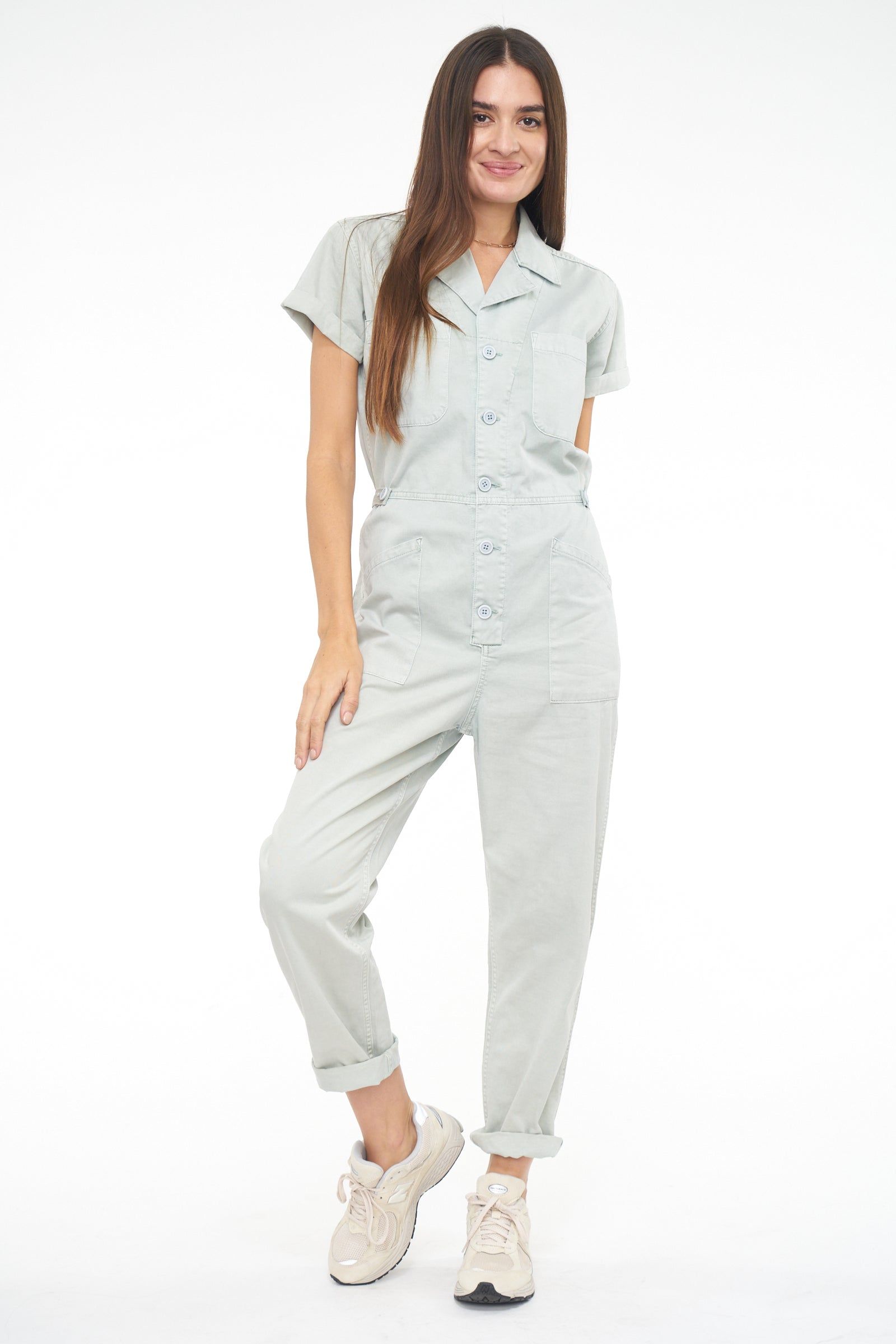 Grover Short Sleeve Field Suit - Blue Frost sold by pistola