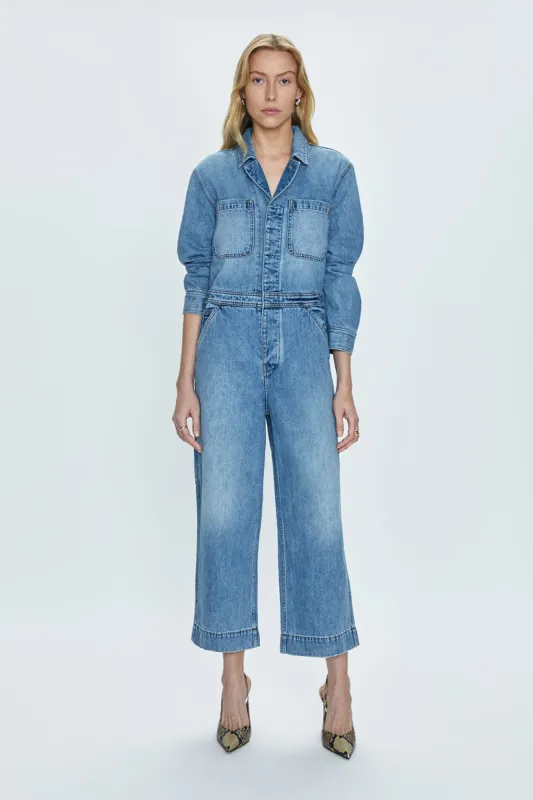 Leo Relaxed Jumpsuit - Brunswick sold by Pistola