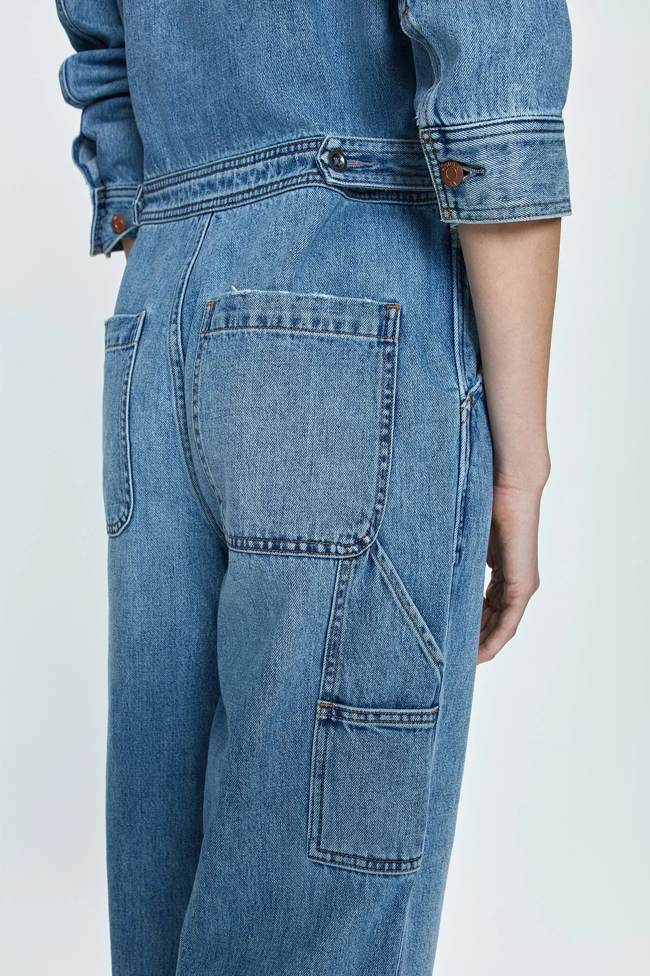 Leo Relaxed Jumpsuit - Brunswick sold by Pistola product image thumbnail 4