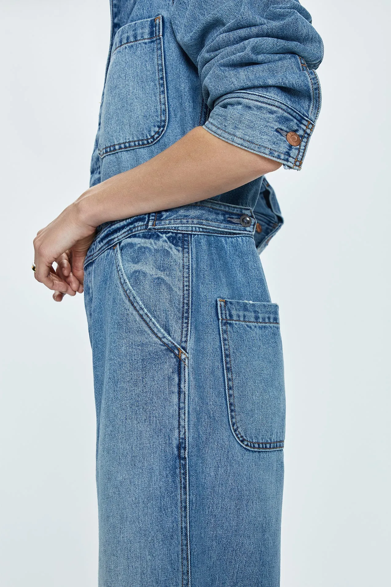 Leo Relaxed Jumpsuit - Brunswick sold by Pistola product image thumbnail 3