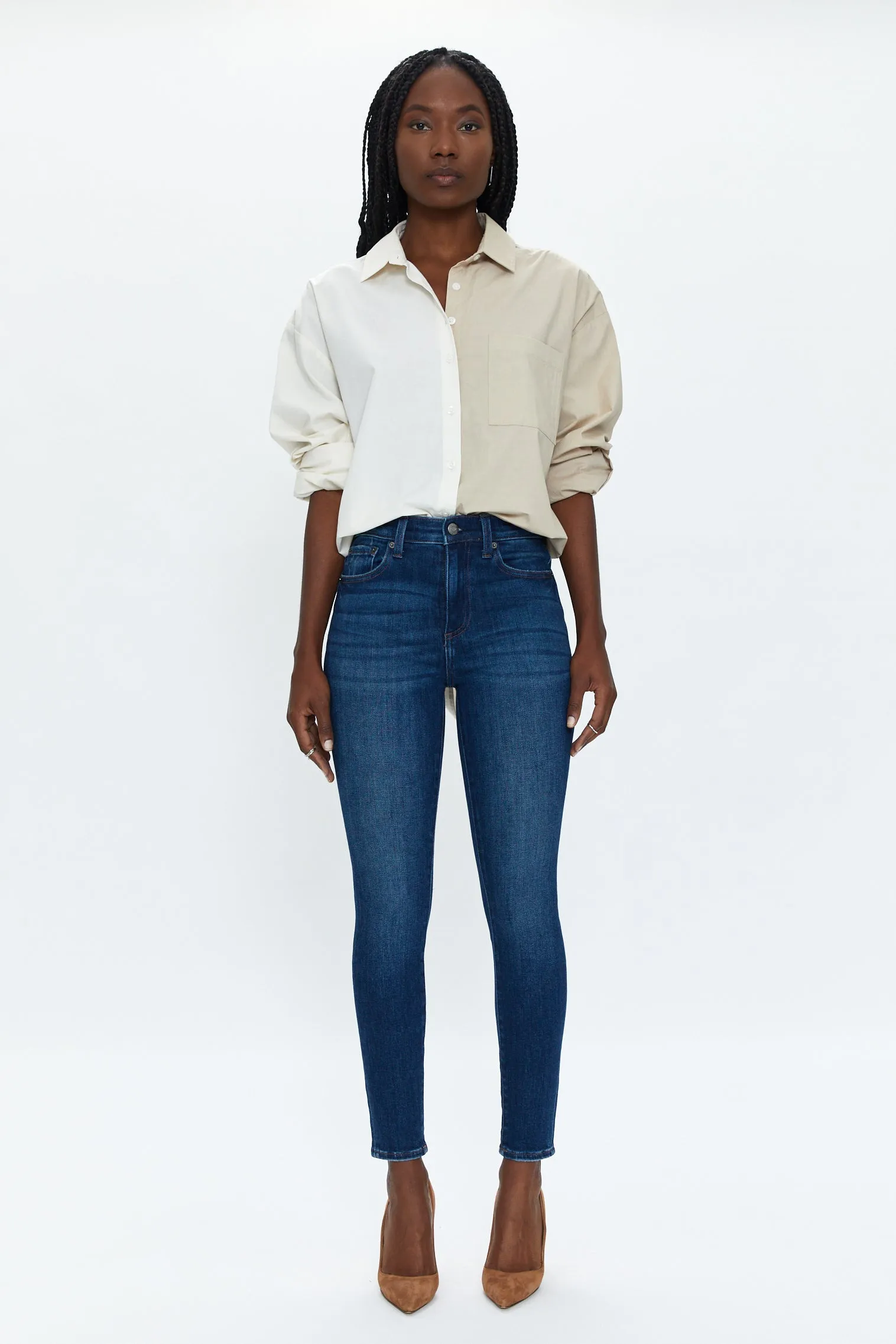 Aline High Rise Skinny Jean - Rosslyn sold by Pistola
