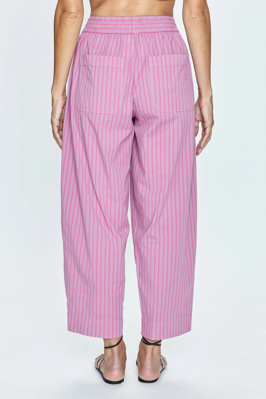 Viv Barrel Leg Pant - Apertivo Stripe sold by pistola product image thumbnail 4