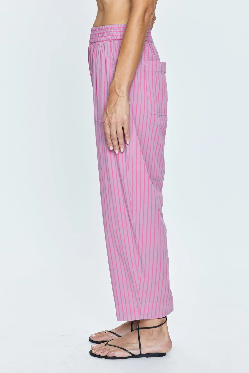 Viv Barrel Leg Pant - Apertivo Stripe sold by pistola product image thumbnail 3