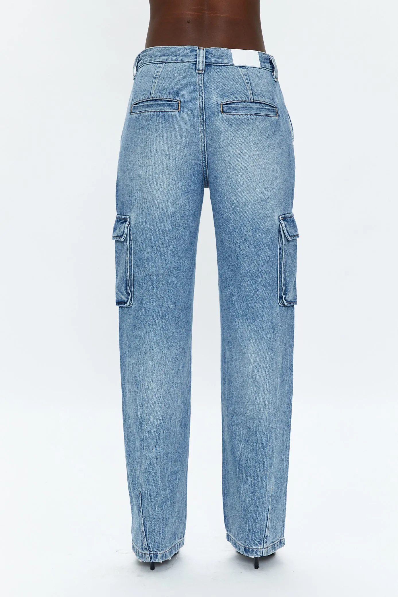 Bobbie Cargo Mid Rise Vintage Straight Jean - Regent sold by pistola product image thumbnail 4
