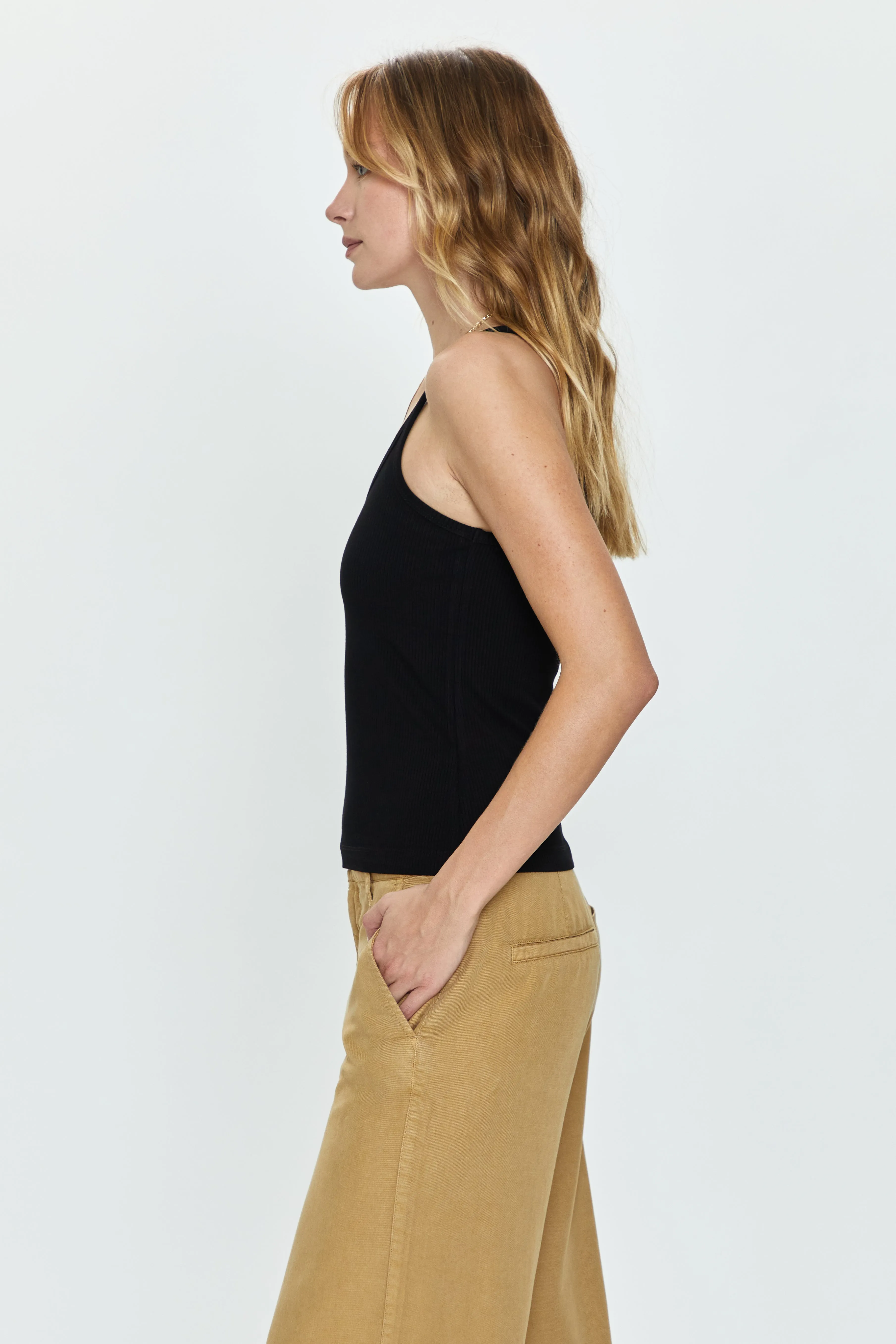 Paloma Everyday Tank - Noir sold by pistola product image thumbnail 3