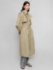 Oversized Padded Trench Coat sold by Pixie Market