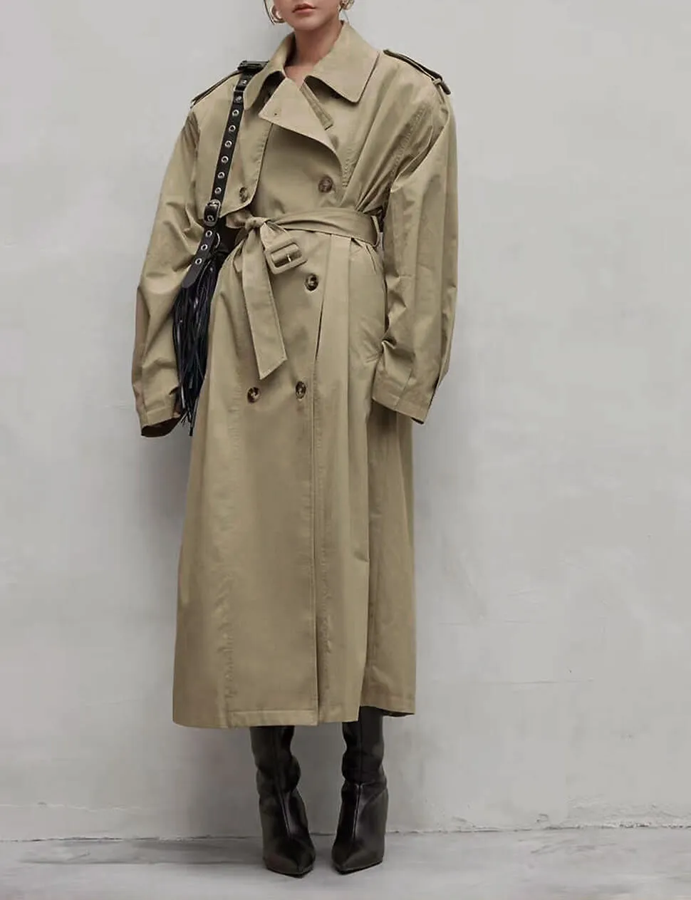 Oversized Padded Trench Coat-BESTSELLER sold by Pixie Market product image thumbnail 2