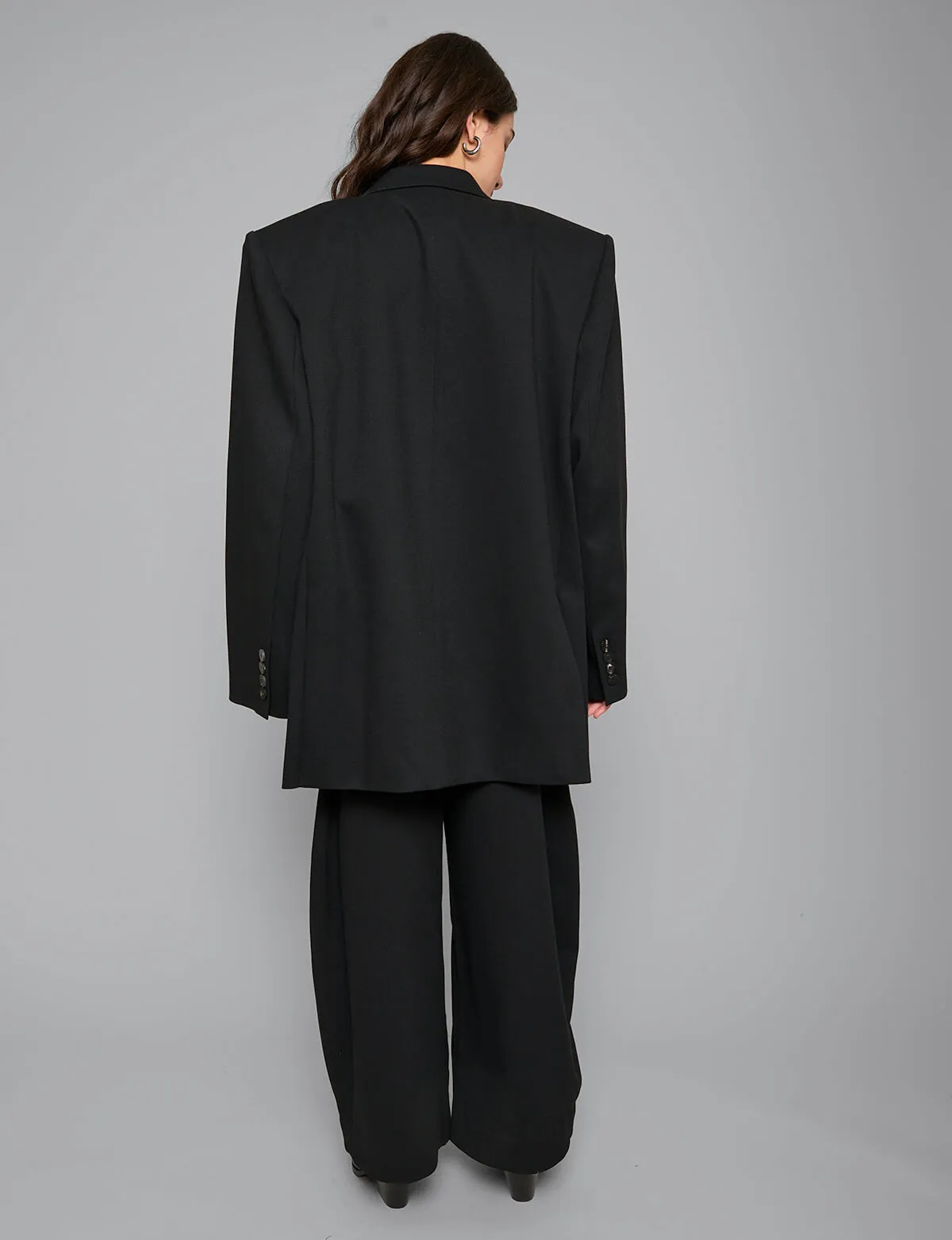 Black Oversized Blazer sold by Pixie Market product image thumbnail 3