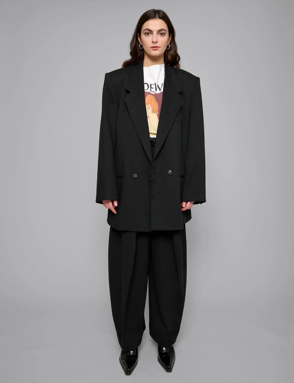 Black Oversized Blazer sold by Pixie Market product image thumbnail 5