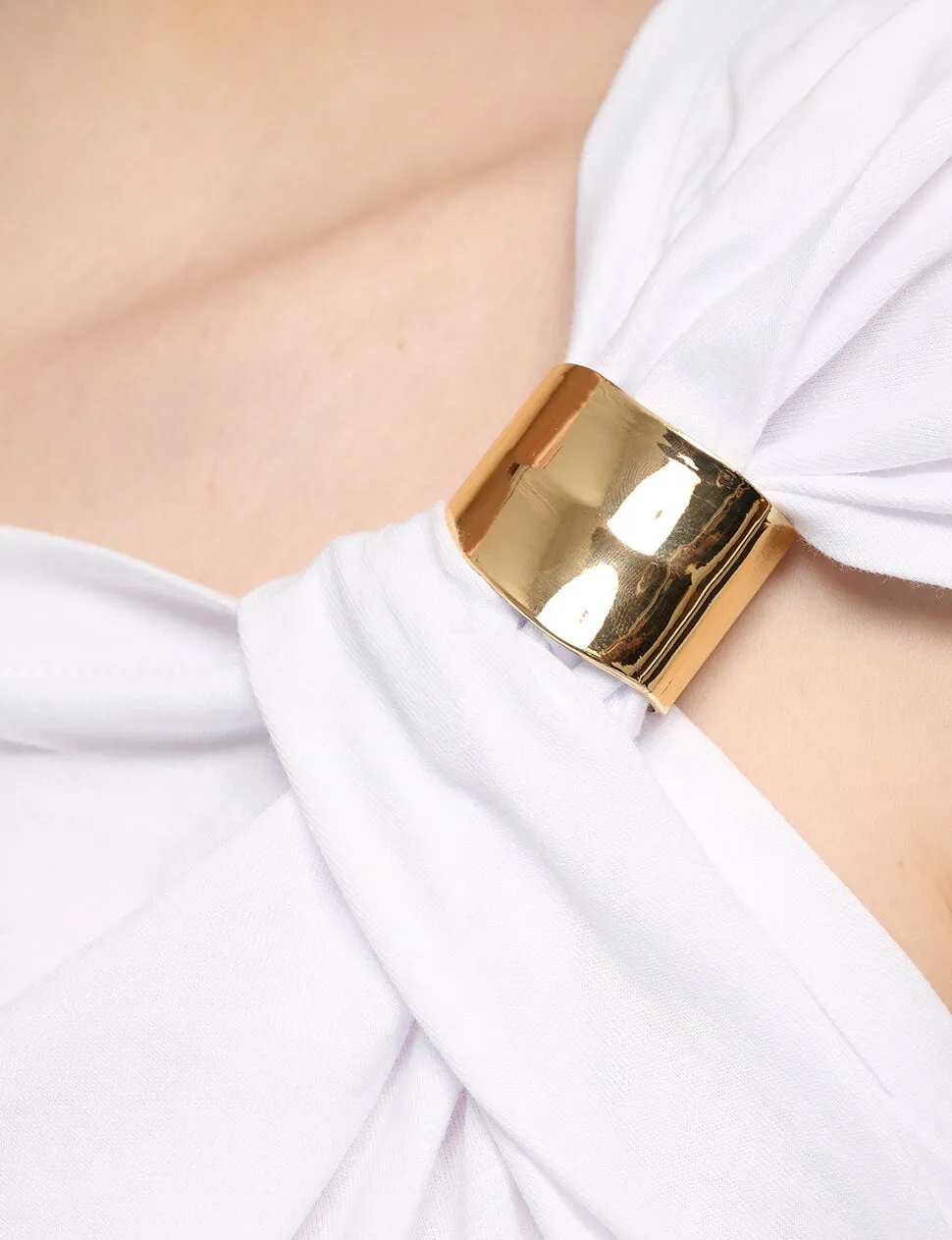 Olympia Gold Cuff Tee sold by Pixie Market product image thumbnail 2