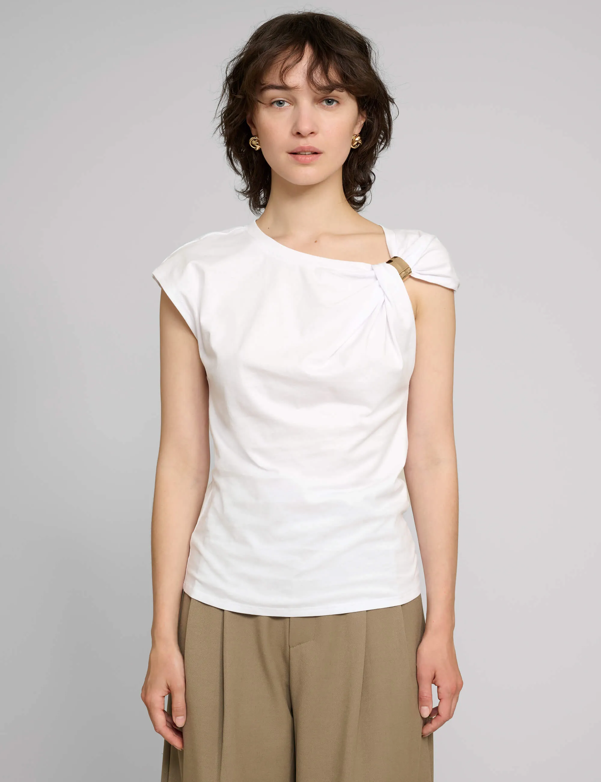 Olympia Gold Cuff Tee sold by Pixie Market product image thumbnail 4