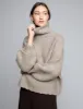 Balloon Sleeve Sweater in Oat Grey sold by Pixie Market