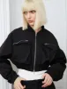 Pouch-Pocket Crop Bomber Jacket sold by Pixie Market