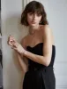 Cass Knit Bustier Top in Black-BESTSELLER sold by Pixie Market