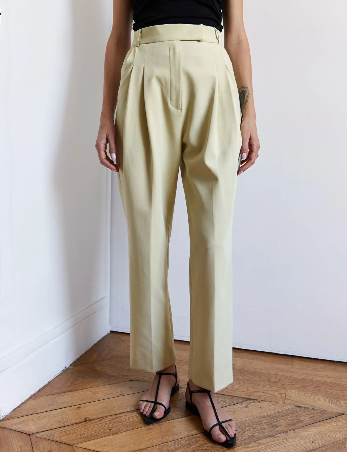 Jaime Pants in Pastel Melon sold by Pixie Market product image thumbnail 3