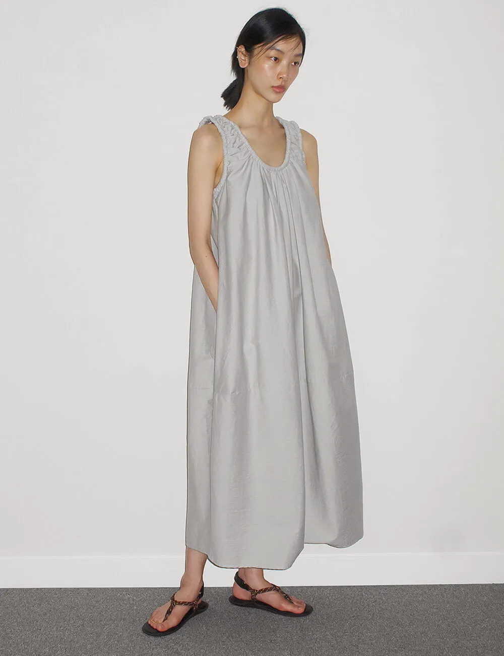Puff Light-Grey Dress sold by Pixie Market product image thumbnail 5