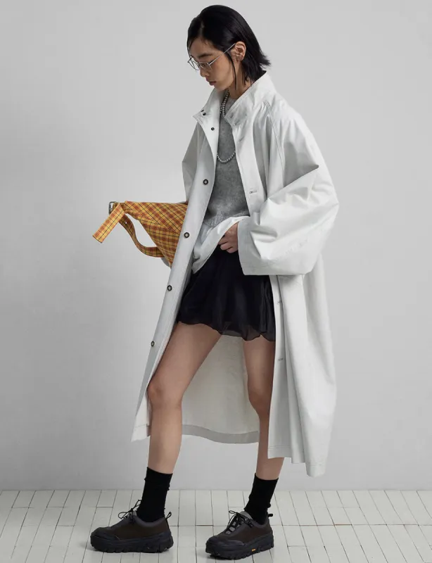 White Cocoon Jacket sold by Pixie Market