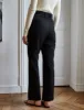 Daria Black Flared Pants sold by Pixie Market