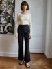 Daria Black Flared Pants sold by Pixie Market